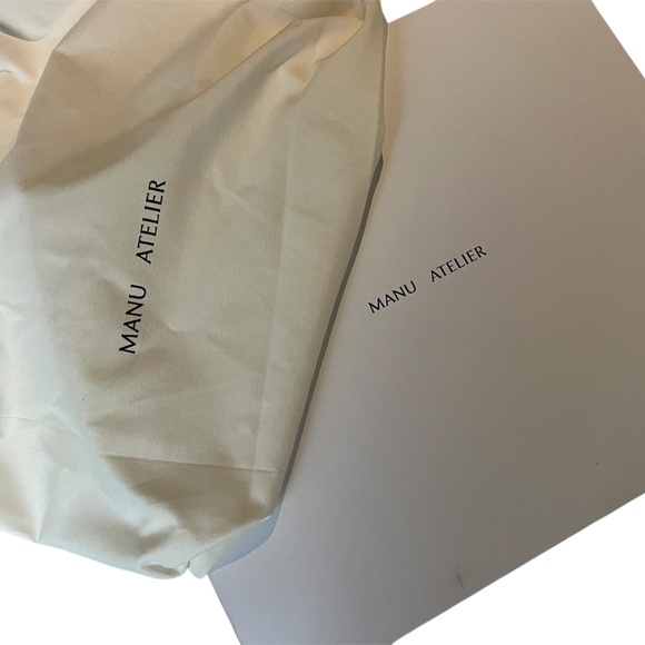 Manu Atelier Le chambon 35 Deep Brown Suede bag - Picture 5 of 6